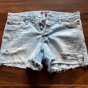 Abercrombie denim shorts